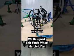 We made a Ferris Wheel Marble Lifter -  #3dprinting #patreon #CK3DPRINTS #stl