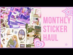 Planner & Journal Sticker Haul ☆ January 2025