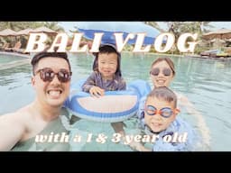 BALI TRAVEL VLOG | With 2 toddlers (including getting through the plane ride)