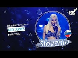 July Jones - New Religion / EMA 2025 Eurovision Slovenia / Interview