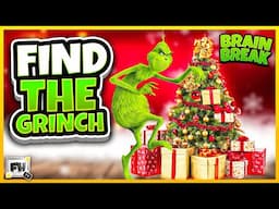 Find the SNEAKY Grinch! 🟢🔍 | Kids Brain Break