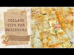 LET'S USE A WHOLE BOOK #2 ✂️📚 Collage Masterboard Tips for Beginners