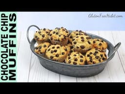 GLUTEN FREE CHOCOLATE CHIP MUFFINS RECIPE  How to Make the BEST Gluten Free Muffins