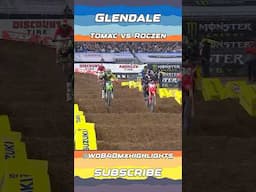 Eli Tomac vs Ken Roczen - Glendale Supercross #supercross #motocross #supermotocross