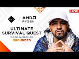 Ultimate Survival Challenge - Playing Grounded LIVE with @OMENIndia