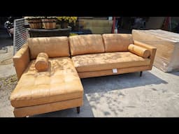 SOFA GÓC DA BÒ XUẤT KHẦU 0914466462 AN NGUYEN