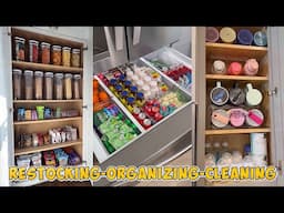 Restocking-Organizing-Cleaning ASMR Videos I JKENTR & Monica Brady & Kelsey Venkov