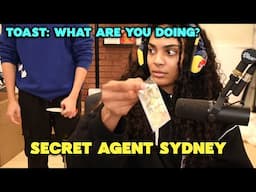 Secret Agent Sydney Steals Pokemon Card from Toast