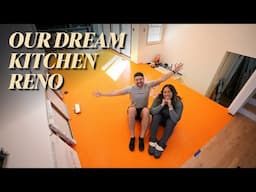 EP 8: Let's Get Ready To Tile!! | OUR DREAM KITCHEN RENOVATION