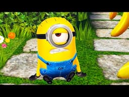 Carl minion runs in Valentine's Toys special mission - Minion rush new event