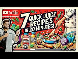 7 Quick Recipes in 20 minutes - Fast Food 2025 - My Kind of Productions