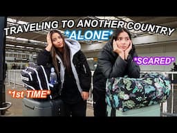 Traveling *ALONE* Outside Of The Country For The First Time!