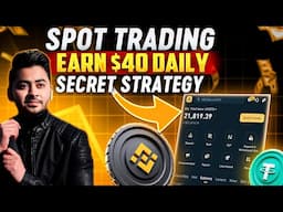 Binance Spot Trading Buy and Sell Secret Strategy - Earn $40 Daily From Crypto Spot Trading - Hindi