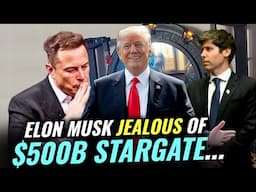 Trump's 500B Stargate Project To Create Jobs | Elon Musk Is Criticizing It