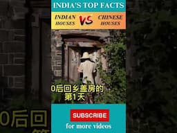 Indian House vs Chinese House short comparison in hindi #shorts