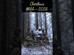 Merry Christmas from the Battle of the Bulge! 1944 - 2024 #history #ww2 #battleofthebulge #christmas