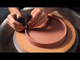 Using The Softest Clay to Throw Plates (Part 1)