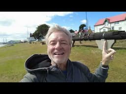 Victory Green and Mizzen Mast. - Stanley Falkland Islands - ECTV