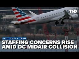 Midair collision near DCA raises air traffic controller staffing concerns