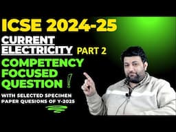 CURRENT ELECTRICITY COMPETENCY BASED QUESTIONS PART 2