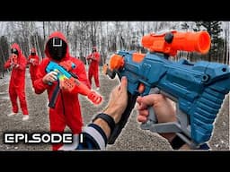 The NERF SQUID GAMES | EPISODE 1!