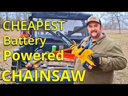 Can A Budget Electric Chainsaw Handle REAL Farm Work?