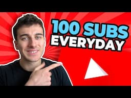 How to Get 100 Subscribers Every Day on YouTube in 2024 📈