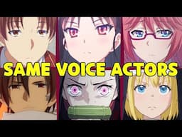 Classroom of the Elite All Characters Japanese Dub Voice Actors Seiyuu Same Anime Characters