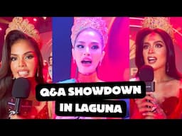 WHO STOOD OUT? Q&A SHOWDOWN WITH MISS UNIVERSE PH LAGUNA REPRESENTATIVES