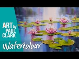 How to Paint a Lily Pond in Watercolour