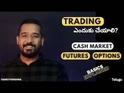 Trading for beginners in Telugu || Trading basics || Futures & Options trading || Healthywealth