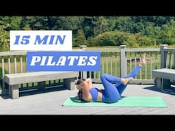 15 MINUTE FULL BODY PILATES WORKOUT (No Equipment)