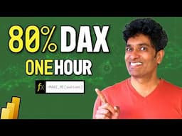 Learn 80% of DAX in an Hour (with FREE sample file)