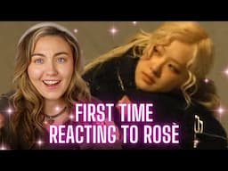 FIRST TIME REACTING TO ROSÉ - NUMBER ONE GIRL