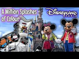 A Million Splashes of Colour Parade | Disneyland Paris Full Parade From the Central Plaza