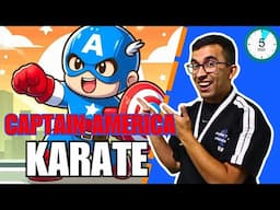 5 Minute How To Learn Karate At Home | Captain America | Dojo Go Lesson