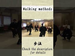 #shorts Walking methods of ninja