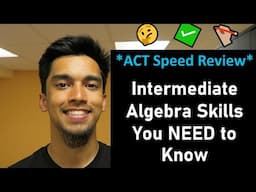 Master Intermediate Algebra with these Tough Problems | ACT Math Concepts Review