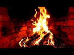 🔥 Fireplace 2 hours full HD, Christmas Fireplace Ambience. Fireplace with Crackling Fire Sound