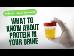 Protein in Urine: What It Means for Your Kidney Health?