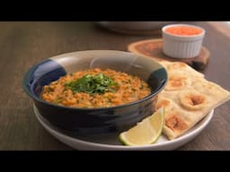 Spiced red lentils