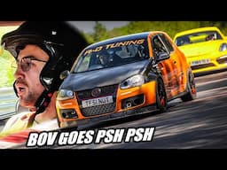 ILLEGAL WING BAN MESSED UP 400HP GOLF // Nürburgring