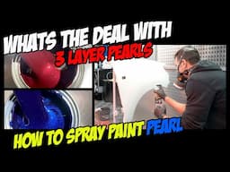 How to Spray Paint 3 Layer Pearls