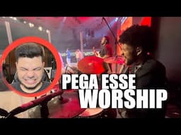 🔥 MATHEUS FALCÃO TOCANDO WORSHIP É SURREAAAAL 🔥