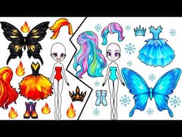 Equestria Girls Mlp All the Alicorns-Ice vs Fire/ Black vs Pink/ Zombie and others