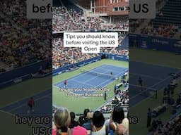 Here’s everything you need to know before going to the US Open #USOpen#usopen2023 #tennistiktok