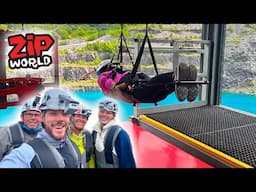 What It's Like To Ride The World's FASTEST Zip Line!