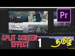 #splitscreen #premierepro #videoeditingHow To Create A Split Screen Effect In Adobe Premiere Pro