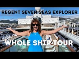 REGENT SEVEN SEAS EXPLORER - WHOLE CRUISE SHIP TOUR & INSIDE LOOK (Australia & New Zealand cruise)