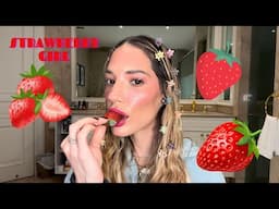 HAILEY BIEBER'S STRAWBERRY GIRL MAKEUP, IN LOVE WITH THIS LOOK!!